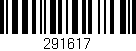 Código de barras (EAN, GTIN, SKU, ISBN): '291617'