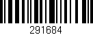 Código de barras (EAN, GTIN, SKU, ISBN): '291684'