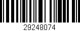 Código de barras (EAN, GTIN, SKU, ISBN): '29248074'