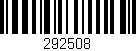 Código de barras (EAN, GTIN, SKU, ISBN): '292508'
