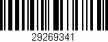 Código de barras (EAN, GTIN, SKU, ISBN): '29269341'