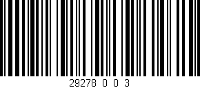 Código de barras (EAN, GTIN, SKU, ISBN): '29278_0_0_3'