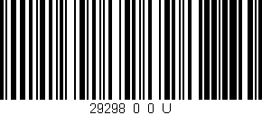 Código de barras (EAN, GTIN, SKU, ISBN): '29298_0_0_U'