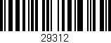 Código de barras (EAN, GTIN, SKU, ISBN): '29312'