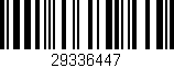 Código de barras (EAN, GTIN, SKU, ISBN): '29336447'