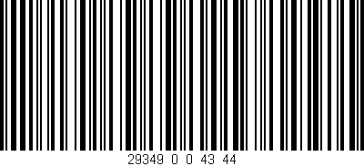 Código de barras (EAN, GTIN, SKU, ISBN): '29349_0_0_43/44'