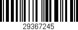 Código de barras (EAN, GTIN, SKU, ISBN): '29367245'