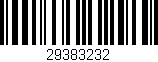 Código de barras (EAN, GTIN, SKU, ISBN): '29383232'
