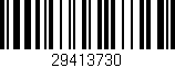 Código de barras (EAN, GTIN, SKU, ISBN): '29413730'