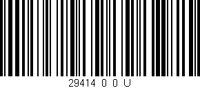 Código de barras (EAN, GTIN, SKU, ISBN): '29414_0_0_U'