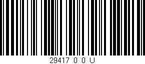 Código de barras (EAN, GTIN, SKU, ISBN): '29417_0_0_U'