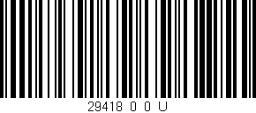 Código de barras (EAN, GTIN, SKU, ISBN): '29418_0_0_U'