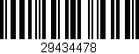 Código de barras (EAN, GTIN, SKU, ISBN): '29434478'