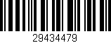 Código de barras (EAN, GTIN, SKU, ISBN): '29434479'