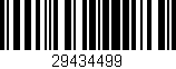 Código de barras (EAN, GTIN, SKU, ISBN): '29434499'