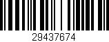 Código de barras (EAN, GTIN, SKU, ISBN): '29437674'