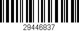 Código de barras (EAN, GTIN, SKU, ISBN): '29446837'