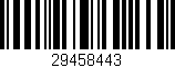 Código de barras (EAN, GTIN, SKU, ISBN): '29458443'