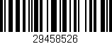 Código de barras (EAN, GTIN, SKU, ISBN): '29458526'