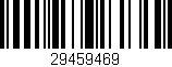 Código de barras (EAN, GTIN, SKU, ISBN): '29459469'