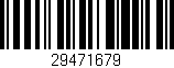 Código de barras (EAN, GTIN, SKU, ISBN): '29471679'