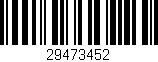 Código de barras (EAN, GTIN, SKU, ISBN): '29473452'