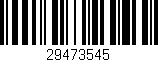 Código de barras (EAN, GTIN, SKU, ISBN): '29473545'