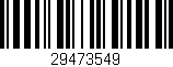 Código de barras (EAN, GTIN, SKU, ISBN): '29473549'