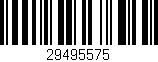 Código de barras (EAN, GTIN, SKU, ISBN): '29495575'