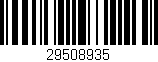Código de barras (EAN, GTIN, SKU, ISBN): '29508935'