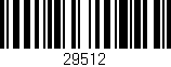 Código de barras (EAN, GTIN, SKU, ISBN): '29512'