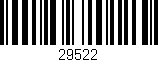 Código de barras (EAN, GTIN, SKU, ISBN): '29522'