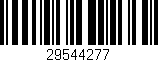 Código de barras (EAN, GTIN, SKU, ISBN): '29544277'