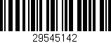 Código de barras (EAN, GTIN, SKU, ISBN): '29545142'