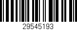 Código de barras (EAN, GTIN, SKU, ISBN): '29545193'