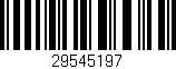 Código de barras (EAN, GTIN, SKU, ISBN): '29545197'