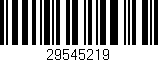 Código de barras (EAN, GTIN, SKU, ISBN): '29545219'