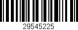 Código de barras (EAN, GTIN, SKU, ISBN): '29545225'