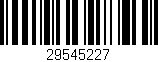 Código de barras (EAN, GTIN, SKU, ISBN): '29545227'