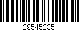 Código de barras (EAN, GTIN, SKU, ISBN): '29545235'