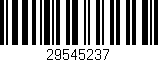 Código de barras (EAN, GTIN, SKU, ISBN): '29545237'
