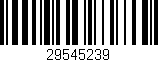 Código de barras (EAN, GTIN, SKU, ISBN): '29545239'