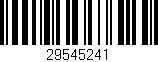 Código de barras (EAN, GTIN, SKU, ISBN): '29545241'