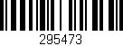 Código de barras (EAN, GTIN, SKU, ISBN): '295473'
