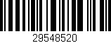 Código de barras (EAN, GTIN, SKU, ISBN): '29548520'