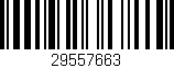 Código de barras (EAN, GTIN, SKU, ISBN): '29557663'