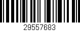 Código de barras (EAN, GTIN, SKU, ISBN): '29557683'