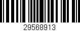 Código de barras (EAN, GTIN, SKU, ISBN): '29568913'