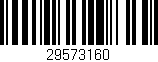 Código de barras (EAN, GTIN, SKU, ISBN): '29573160'