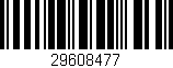 Código de barras (EAN, GTIN, SKU, ISBN): '29608477'